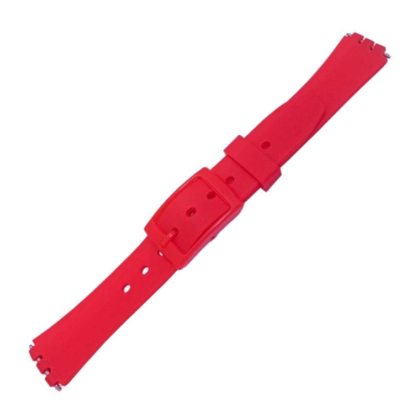 bracelet montre swatch rouge